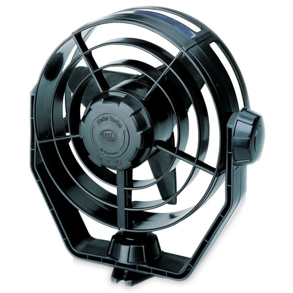 Hella Fan Turbo 2Speed 12V Blk Hella Light Accessories and Wiring