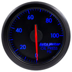 Autometer Airdrive 2-1/6in Oil Pressure Gauge 0-100 PSI - Black AutoMeter Gauges