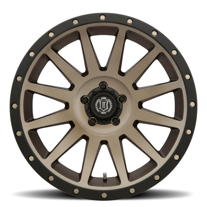 ICON Compression 20x10 5x150 -19mm Offset 4.75in BS Bronze Wheel