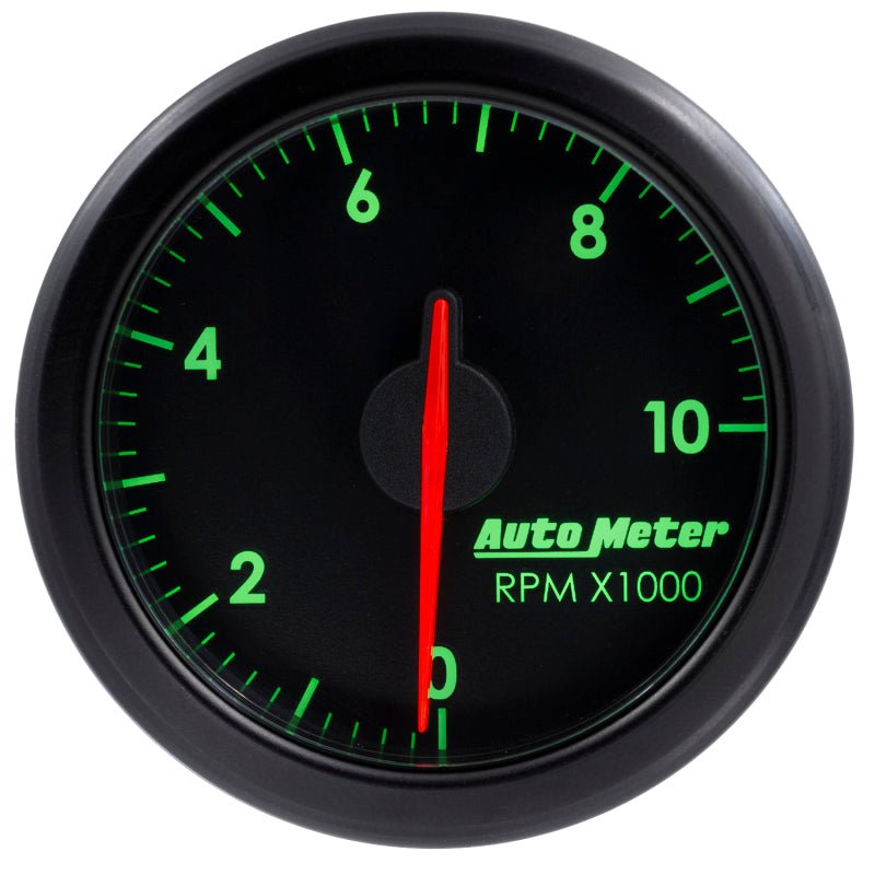 Autometer Airdrive 2-1/6in Tachometer Gauge 0-10K RMP - Black AutoMeter Gauges