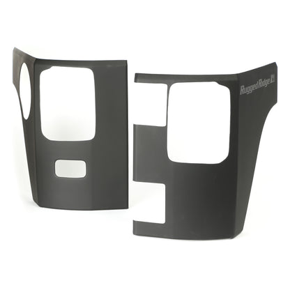 Rugged Ridge Rear Corner Kit Body Armor 2-Door 7-18 Jeep Wrangler Rugged Ridge Body Armor & Rock Rails