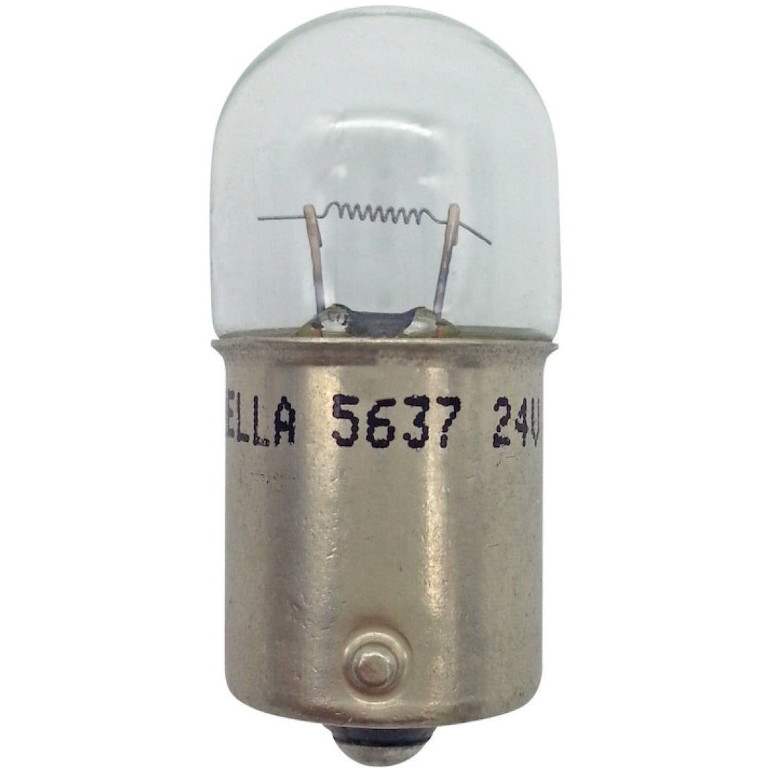 Hella Bulb 5637 24V 10W BA15s B6 Hella Bulbs