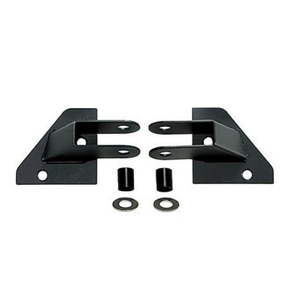 Rugged Ridge 87-95 Jeep Wrangler YJ Black Mirror Relocation Brackets Rugged Ridge Exterior Trim