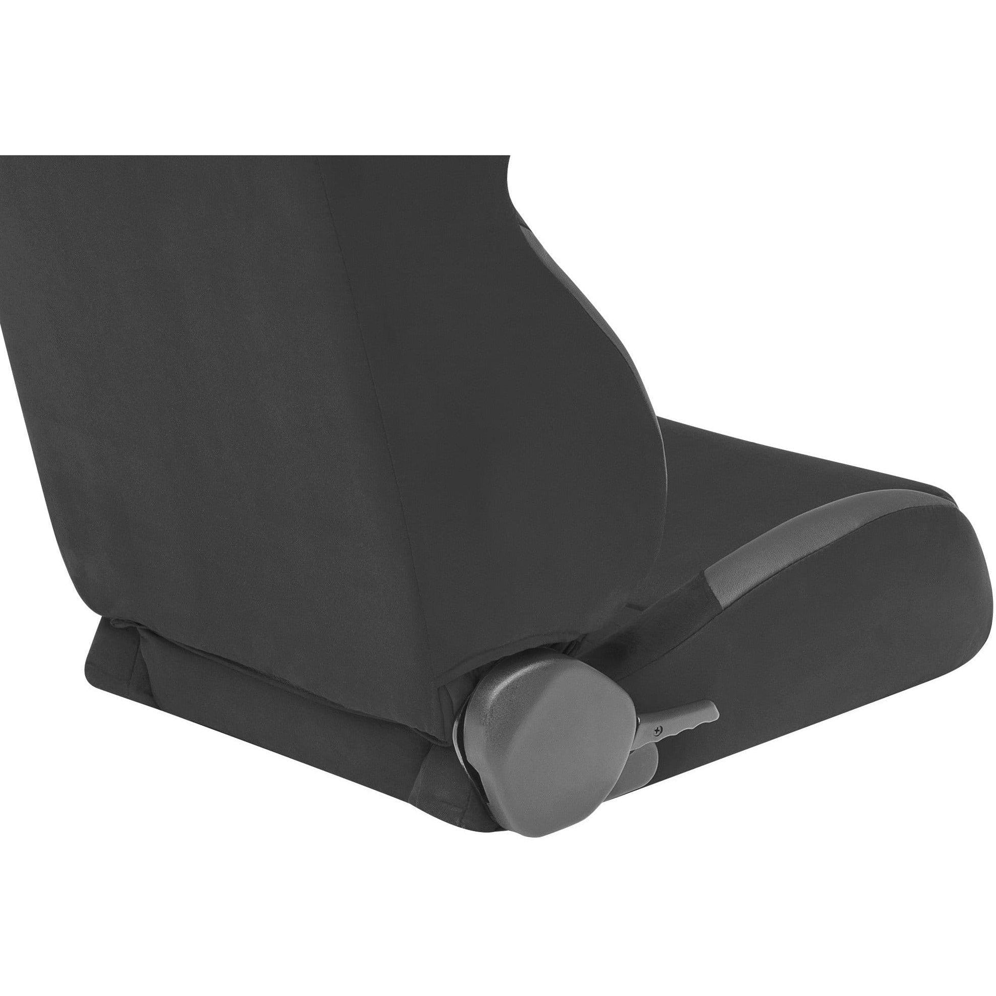 Corbeau A4 Black Cloth Seats - UNIVERSAL (Pair)
