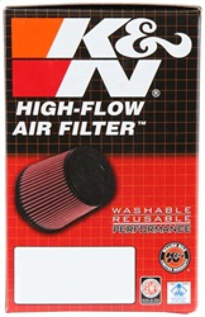 K&N Filter Universal Rubber Filter 1 3/4 inch 10 Degree Flange 3 1/2 inch OD 4 1/2 inch Height