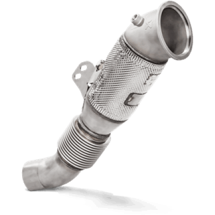 Akrapovic 2019 Toyota Supra (A90) w/o OPF/GPF DownPipe w/ Cat (SS) Akrapovic Downpipes