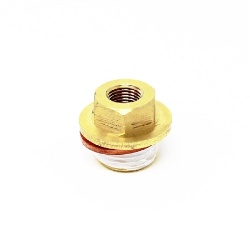 Torque Solution Oil Galley Plug: Subaru EJ20/EJ25 M18-1.5 to 1/8NPT Adapter Torque Solution Fittings