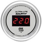 Autometer Ultra-Lite 52MM 0-340 Deg F Digital Oil Temperature AutoMeter Gauges