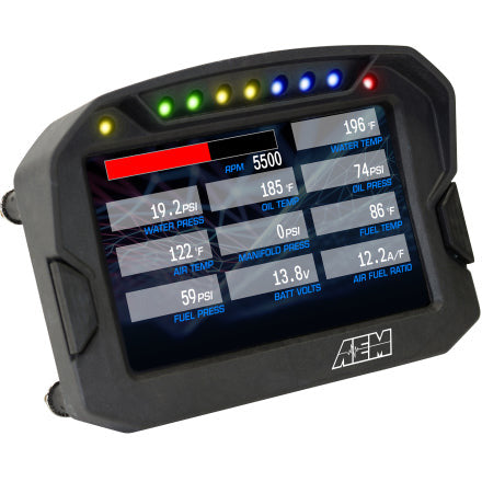 AEM CD-5 Carbon Digital Dash Display AEM Gauges