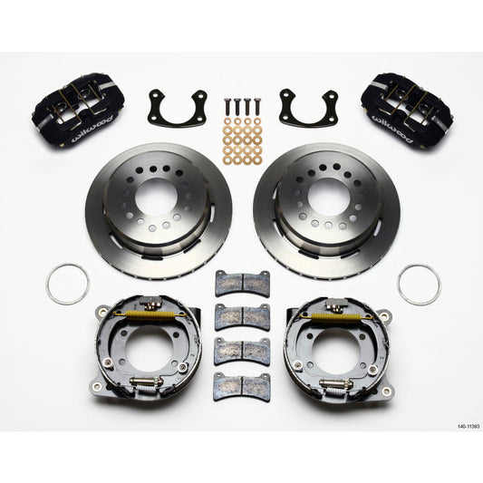 Wilwood Dynapro Low-Profile 11.00in P-Brake Kit Small Ford 2.66in Offset Wilwood Big Brake Kits