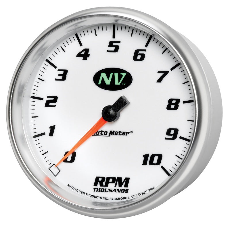 AutoMeter Gauge Tachometer 5in. 10K RPM In-Dash NV AutoMeter Gauges