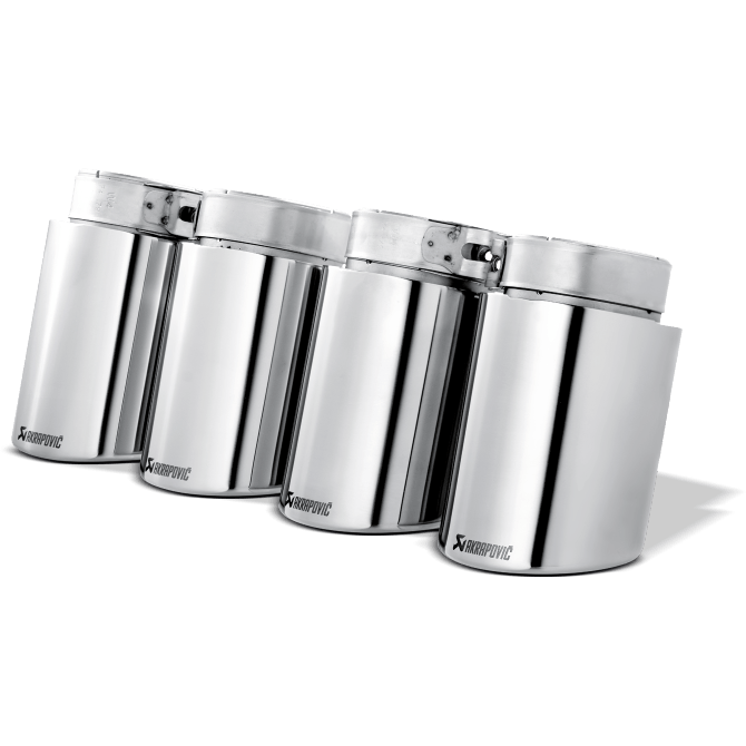 Akrapovic 11-17 BMW M5 (F10) Tail Pipe Set (Titanium) Akrapovic Tips