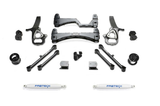 Fabtech 19-21 Ram 1500 2WD 6in Basic Sys w/Perf Shks