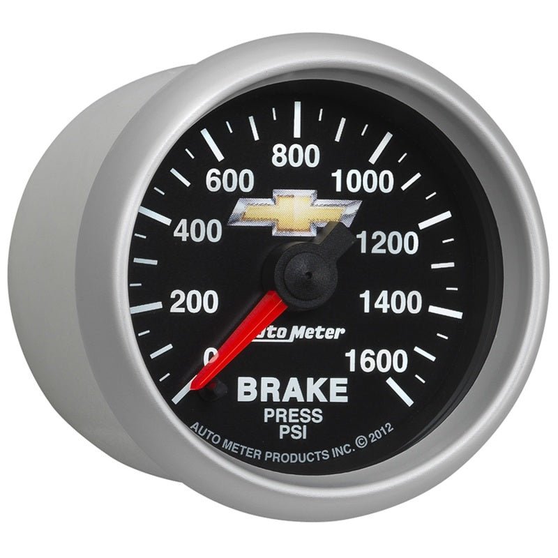 Autometer Performance Parts 52mm 0-1600 PSI Brake Pressure COPO Camaro Gauge Pack AutoMeter Gauges