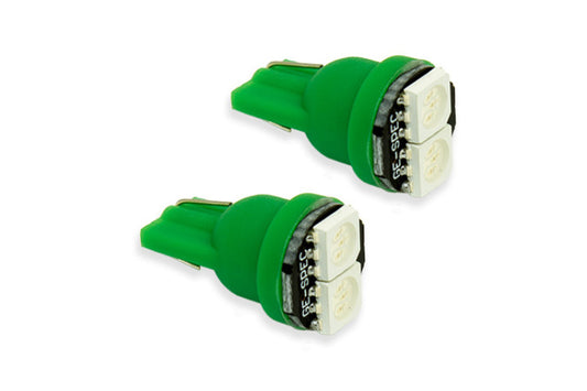 Diode Dynamics 194 LED Bulb SMD2 LED - Green (Pair)