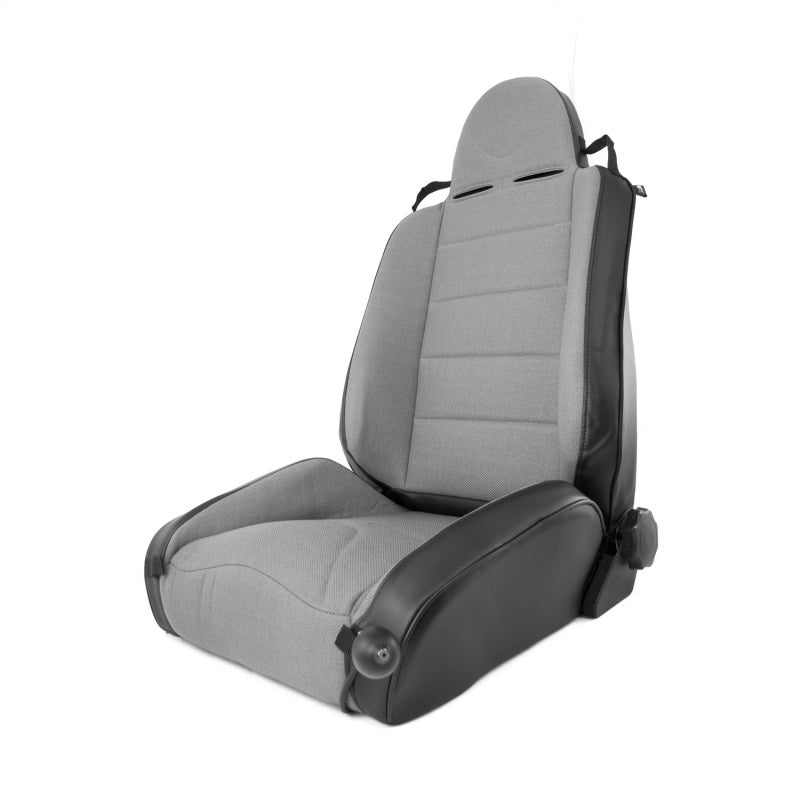 Rugged Ridge XHD Off-road Racing Seat Reclinable Gray 97-06TJ Rugged Ridge Race Seats