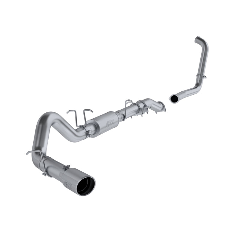 MBRP 2003-2007 Ford F-250/350 6.0L EC/CC Turbo Back Single Side (Stock Cat)