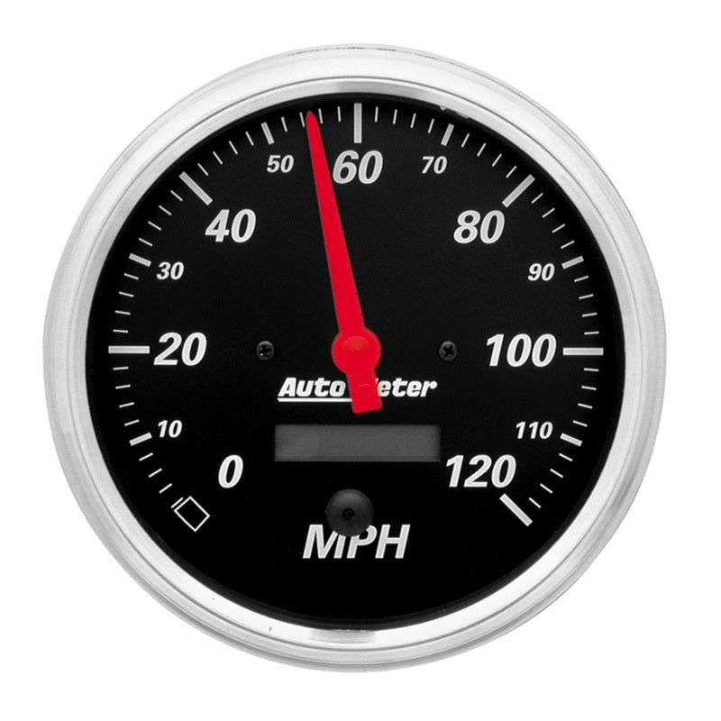 Autometer Designer Black 69-76 Nova Dash Kit 6pc Tach / MPH / Fuel / Oil / WTMP / Volt AutoMeter Gauges