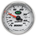 Autometer 52mm Mechanical 30 In Hg-Vac/45 PSI Vacuum / Boost Gauge AutoMeter Gauges