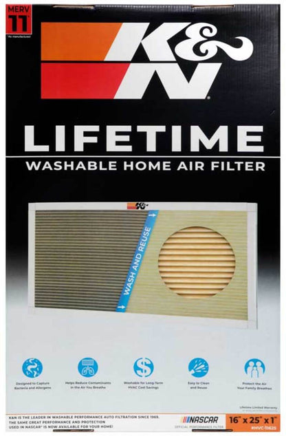 K&N HVAC Filter - 16 x 25 x 1