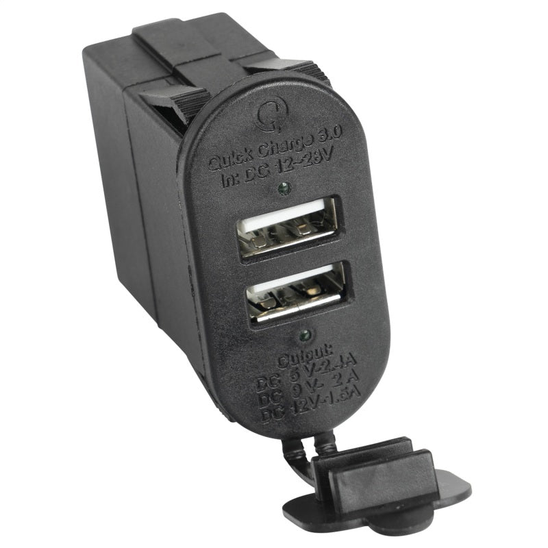 Rugged Ridge Dual USB Port With Qi capabilities 3.0 Rugged Ridge Interior Lighting