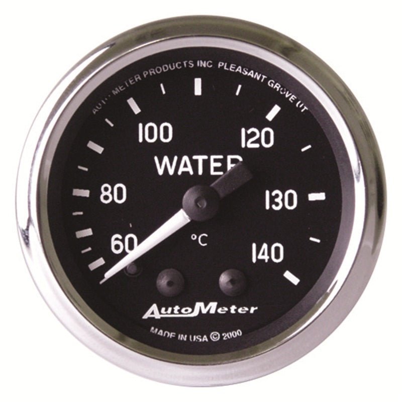 Autometer Cobra 2-1/16 inch 60-140 Deg Celcius Mechanical Water Temperature Gauge AutoMeter Gauges