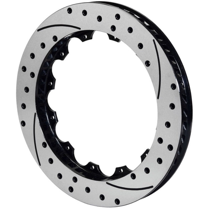 Wilwood Rotor GT Curved Vane Rotor Spec-37 Iron 72 CV 12 x 8.75 Right Hand Side Wilwood Brake Rotors - 2 Piece