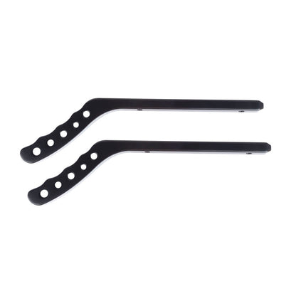 Rugged Ridge Aluminum Grab Handles Rear Pair Black 07-18 Jeep Wrangler JK/JKU Rugged Ridge Dash & Interior Trim