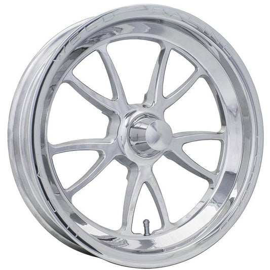 Weld Full Throttle 1-Piece 15x3.5 / Strange Spindle MT / 1.75in. BS Polished Wheel - Non-Beadlock Weld Wheels - Forged