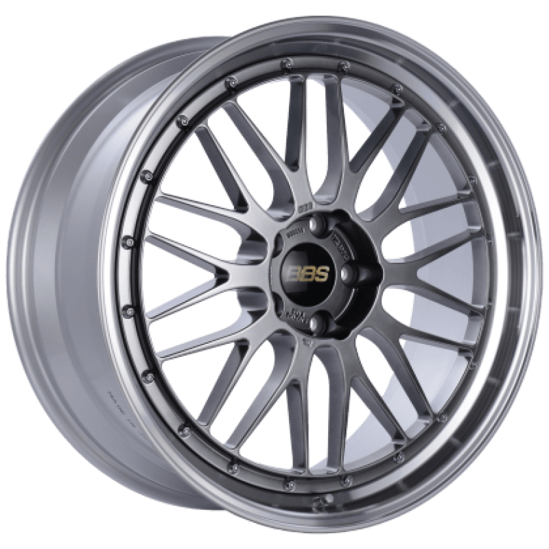 BBS LM 20x10.5 5x114.3 ET35 Diamond Black / Diamond Cut Lip Wheel PFS/Clip Required BBS Wheels - Forged