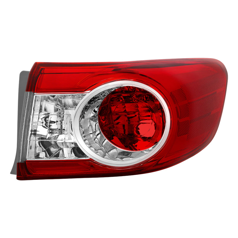 xTune 11-13 Toyota Corolla Passenger Side Tail Light Outer - OEM Right SPYDER Tail Lights