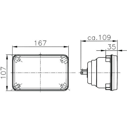 Hella Headlamp Insert Fh Gn Mgs12 1Kb Hella Driving Lights