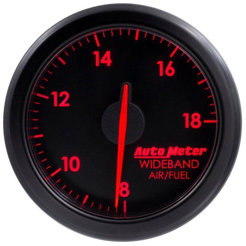 Autometer Airdrive 2-1/6in Wideband Air / Fuel Gauge 10:1-17:1 ARF Range - Black AutoMeter Gauges