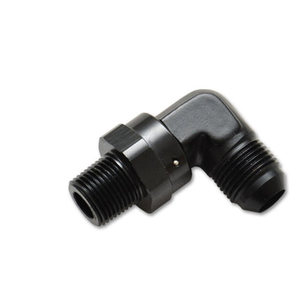 Vibrant -3AN to 1/8in NPT Swivel 90 Degree Adapter Fitting Vibrant Fittings