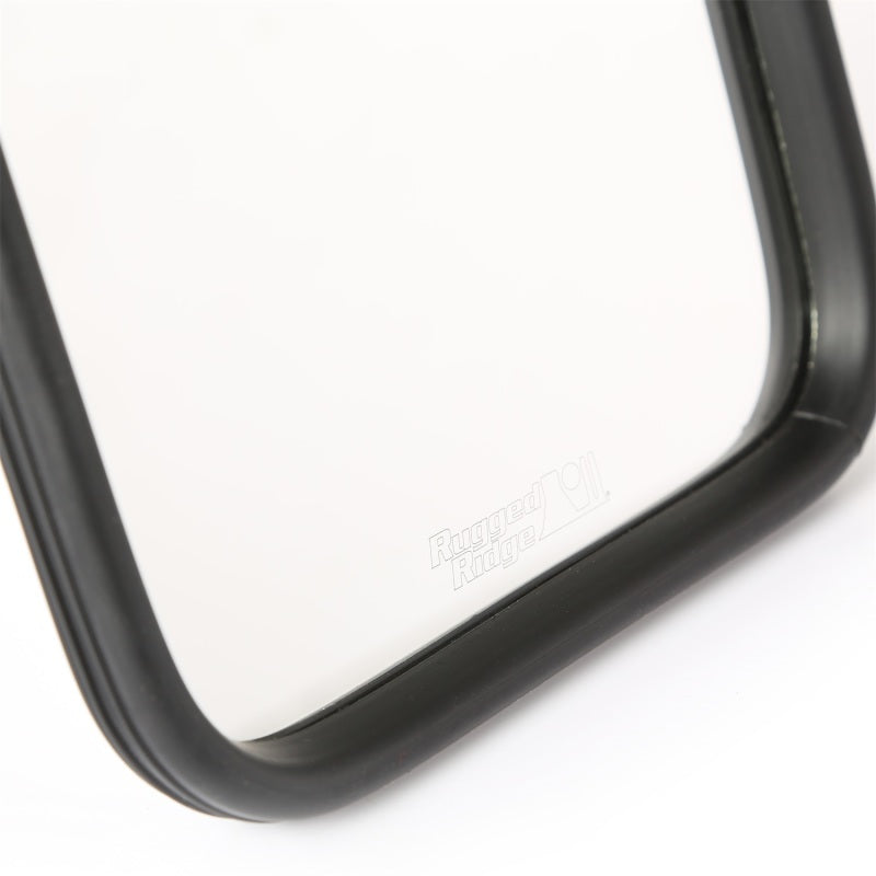 Rugged Ridge 55-86 Jeep CJ Chrome Mirror Head Rugged Ridge Exterior Trim