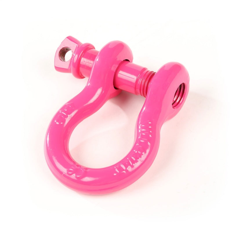 Rugged Ridge Pink 3/4in D-Ring Shackles Rugged Ridge Shackle Kits