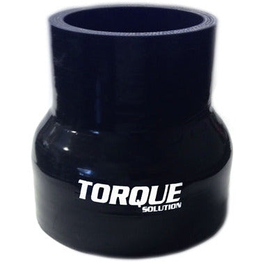 Torque Solution Transition Silicone Coupler: 2 inch to 2.75 inch Black Universal Torque Solution Silicone Couplers & Hoses