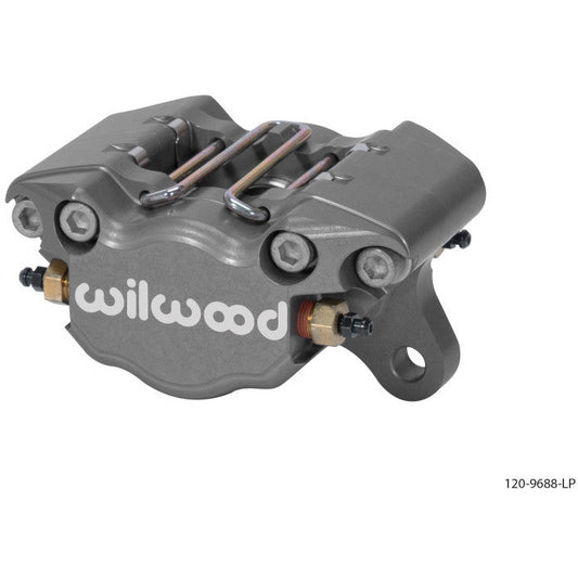 Wilwood Caliper-Dynapro Single 3.25in Mount 1.38in Pistons .19in Disc Long Piston Wilwood Brake Calipers - Perf