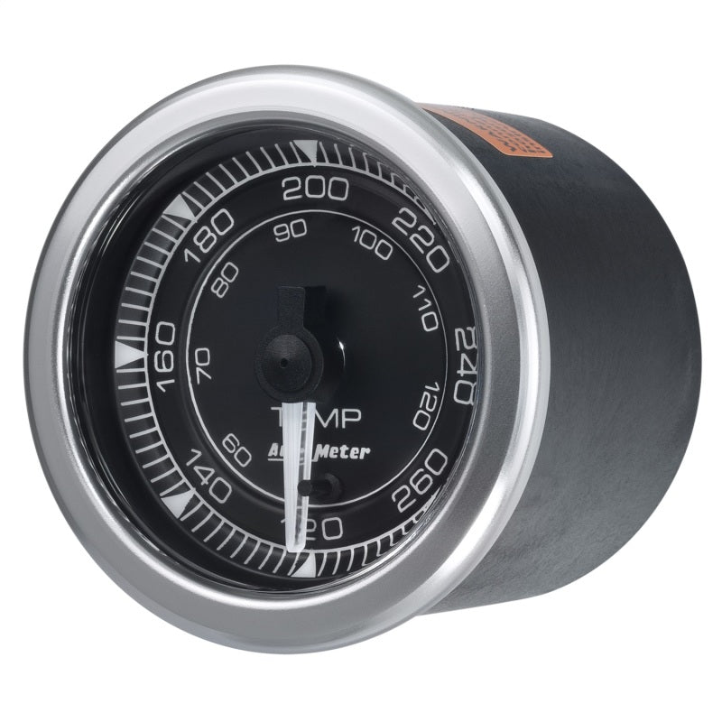 Autometer Chrono 2-1/16in 120-280 Degree Temperature Gauge AutoMeter Gauges