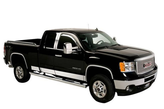 Putco 14-18 Chevy Silverado LD - Standard Cab - 6.8in Bed - 10pcs Stainless Steel Rocker Panels