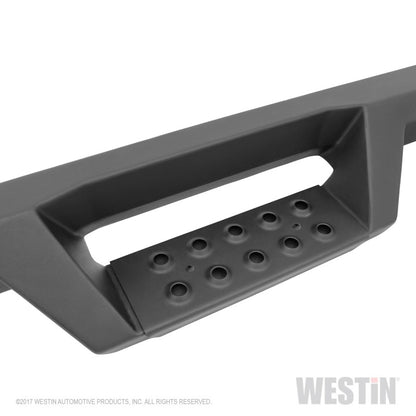 Westin/HDX 10-17 Toyota 4Runner Trail Edition Drop Nerf Step Bars - Textured Black