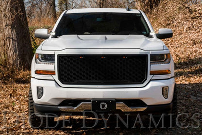 Diode Dynamics 14-19 Silverado/Sierra SSC2 LED Ditch Light Kit - Pro White Combo