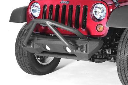 Rugged Ridge Double X Striker Mini-Stinger 07-18 Jeep Wrangler JK Rugged Ridge Bumpers - Steel