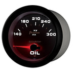 Autometer Phantom II 2 5/8in 140-300 Degree F Short Sweep Electronic Oil Temperature Gauge AutoMeter Gauges