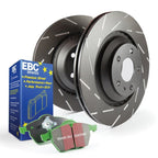 EBC S2 Kits Greenstuff Pads and USR Rotors EBC Brake Rotors - Slotted