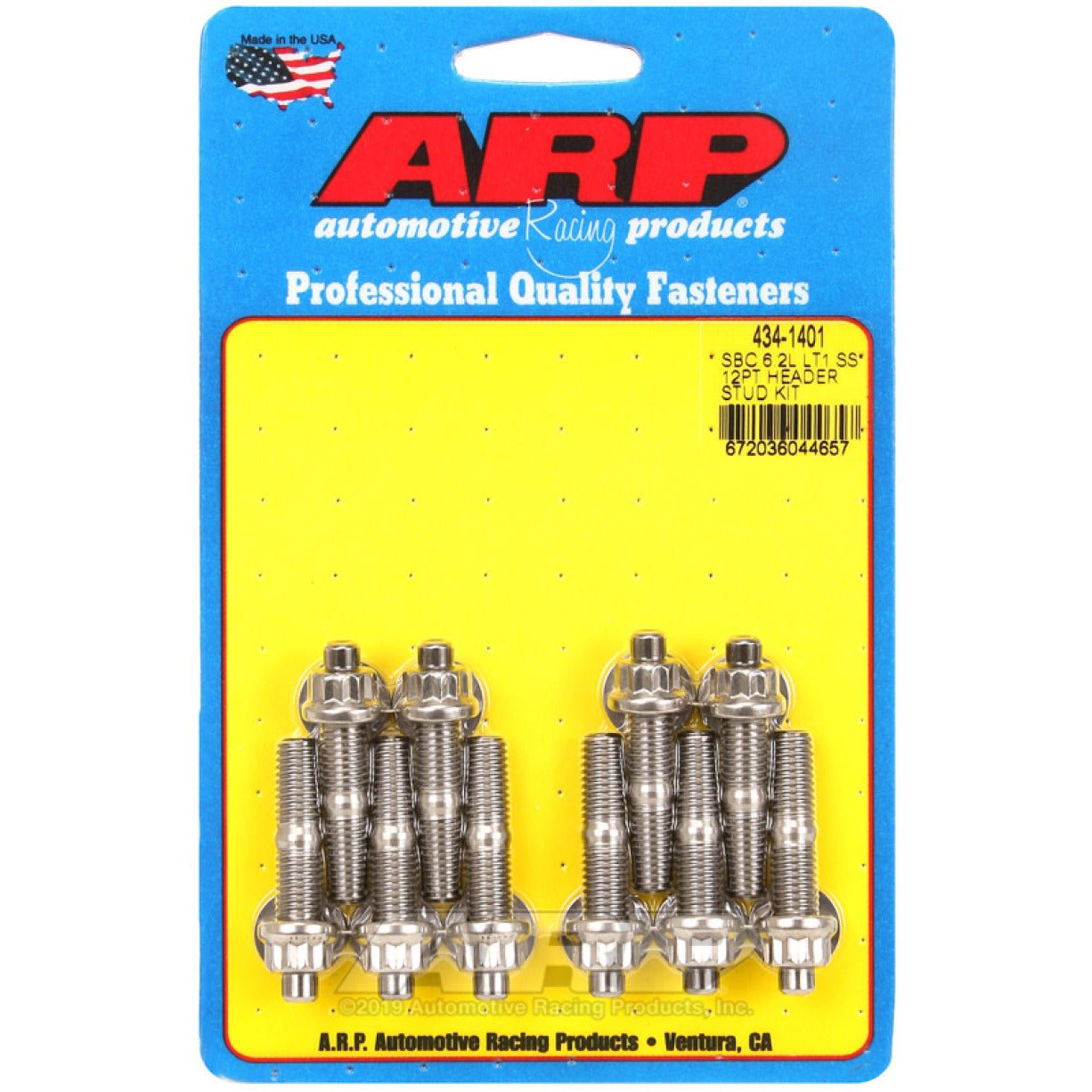 ARP SB Chevy 6.2L LT1 SS 12PT Header Stud Kit ARP Hardware Kits - Other