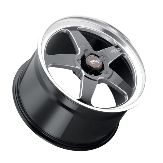 Weld S106 20x11 Ventura 6 6x139.7 ET36 BS7.375 Gloss BLK MIL DIA 106.1 Weld Wheels - Cast