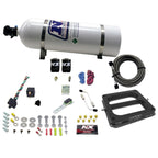 Nitrous Express Dominator/Alcohol Nitrous Kit (50-300HP) w/15lb Bottle Nitrous Express Nitrous Systems