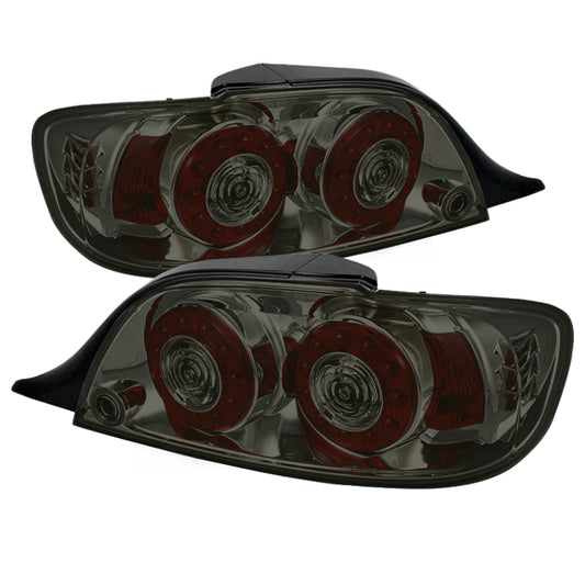 Xtune Mazda Rx-8 04-08 LED Tail Lights Smoke ALT-ON-MRX804-LED-SM SPYDER Tail Lights