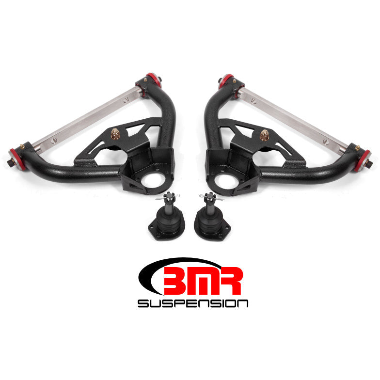 BMR 78-87 G-Body Non-Adj. Upper A-Arms (Polyurethane) - Black Hammertone BMR Suspension Control Arms